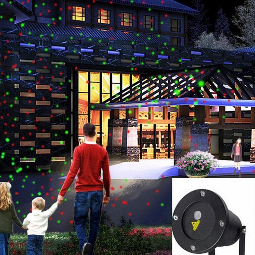 

Magic Christmas Dynamic Laser Projection Lamp Festival Decor Waterproof