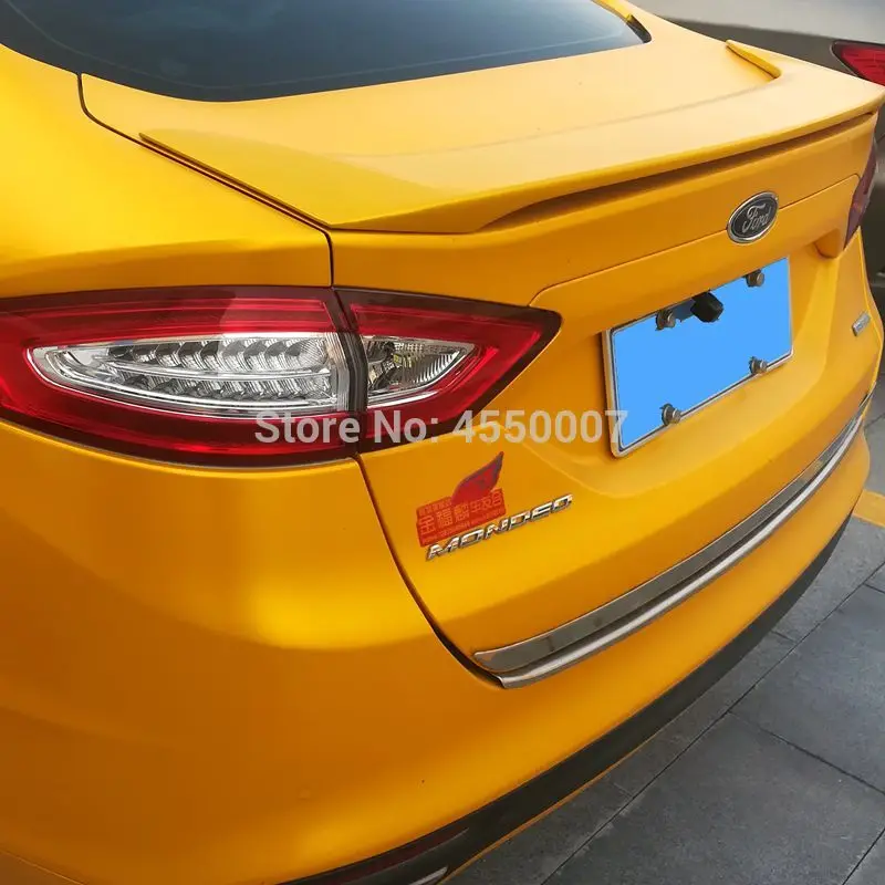Для Ford Mondeo 2013 ABS Пластиковый материал заднее крыло спойлер для Ford Mondeo
