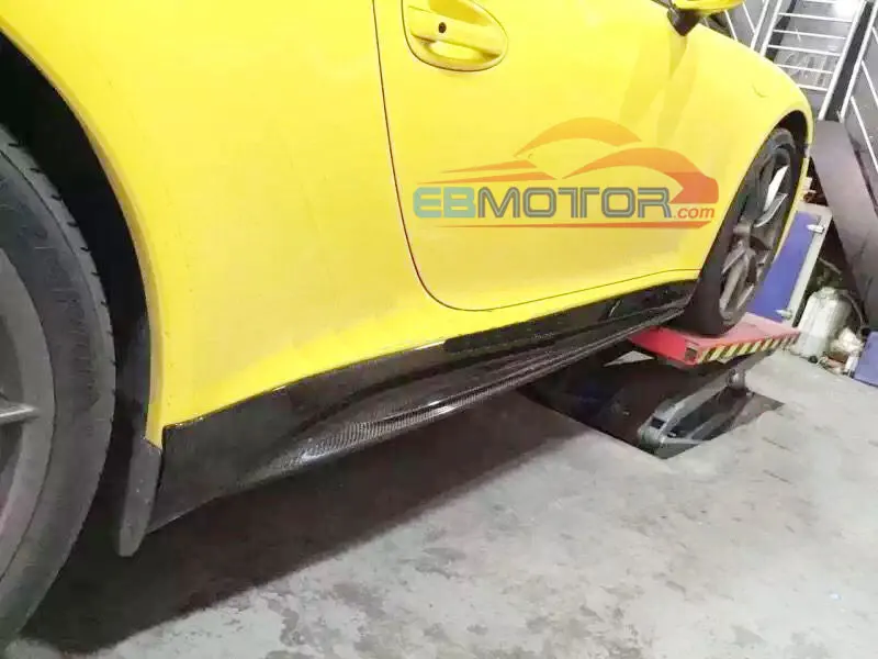 

VRSTNR V-GT STYLE REAL CARBON FIBER SIDE SKIRTS 1pair FOR Porsche 911 991 2013-2016 T068