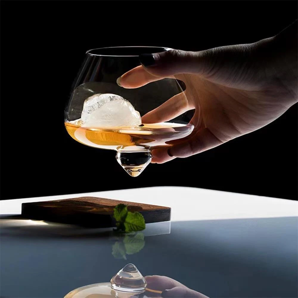 250ml Crystal Glass Cup Whisky Beer Brandy Cocktail Coffee Wine Mug
