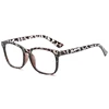 May Flower Fashion Square Designer Reading Glasses Blue Light Blocking Eyeglasses Big Size Prescription Eyewear Diopters +3.5+4 ► Photo 3/6