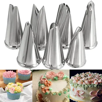 

DIY Kitchen Baking Cake Decorating Tool Silicone Icing Piping Cream Pastry Bag Stainless Steel Nozzle Converter Tools hot sale