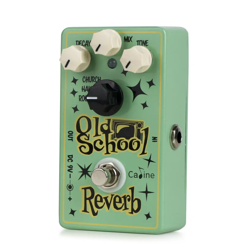 Acessórios de Guitarra Caline School Reverb Pedal Efeito Guitarra Cp-512 Old - Image 2