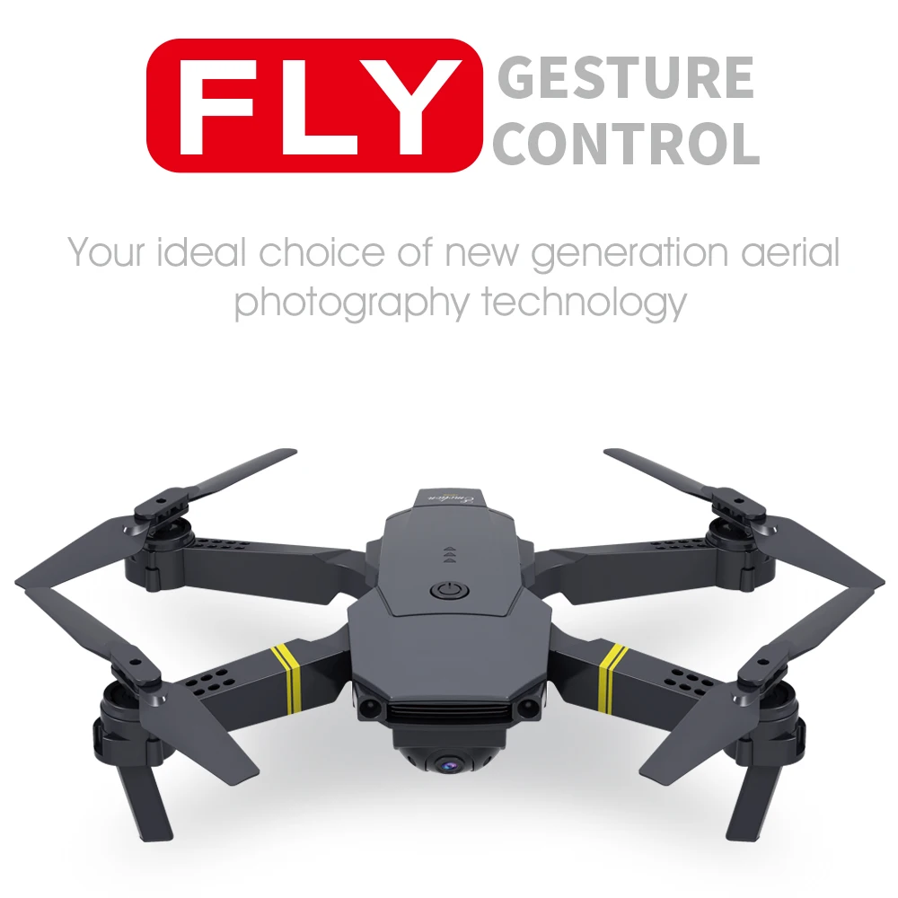 $33.76 E58 Smart Drone WiFi Signal 4K 1080P Wide Angle HD Camera Real Time Video Transmission Foldable Win