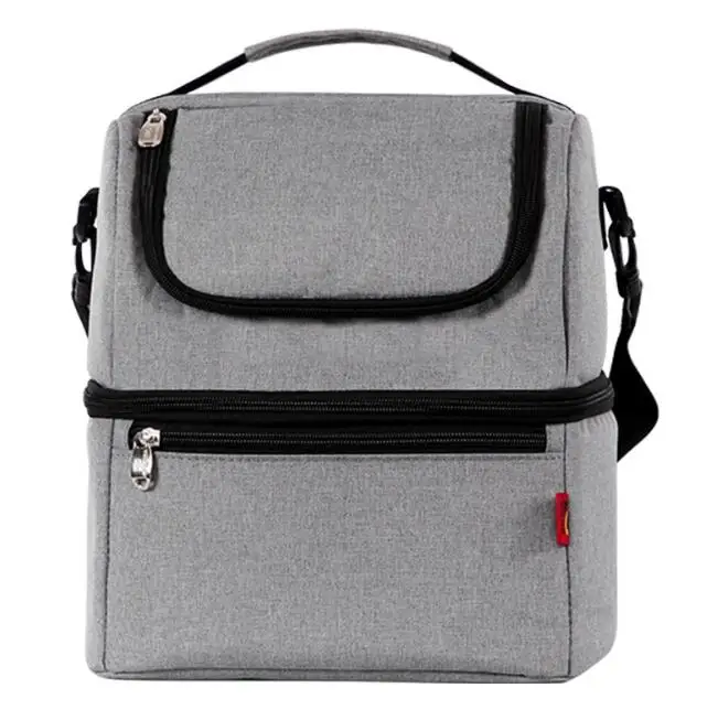 Double-layer ice pack waterproof and leak-proof insulation bag