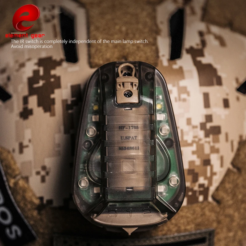Новинка сигнальный ИК шлем Element Airsoft Hel Star 6 GEN III тактический фонасветильник с
