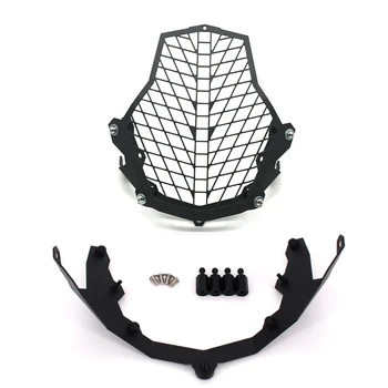 

Headlight Head Light Lamp Light Grille Guard Cover Protector for 1290 1190 Adventure Adv
