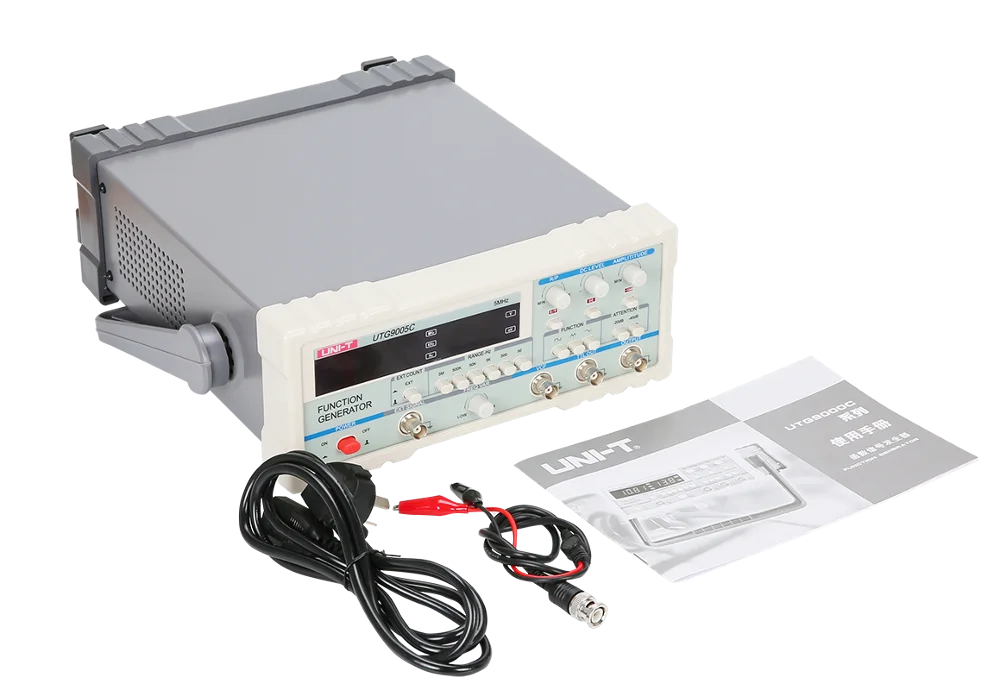 UNI-T UTG9005C цифровой Функция генератор высокой точности Частотный диапазон 0,2 Гц 2 МГц генератор сигналов