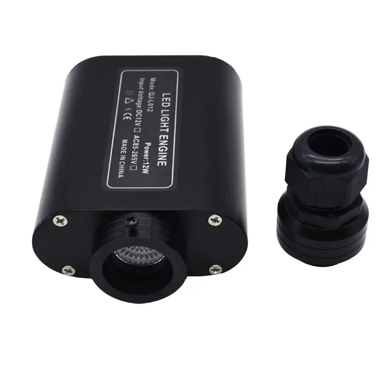 12W Audio Wireless Fiber Optic Star Light Engine RGBW RF remote controlled 12V Music Sound sensor Led Illuminator f/Roof Ceiling