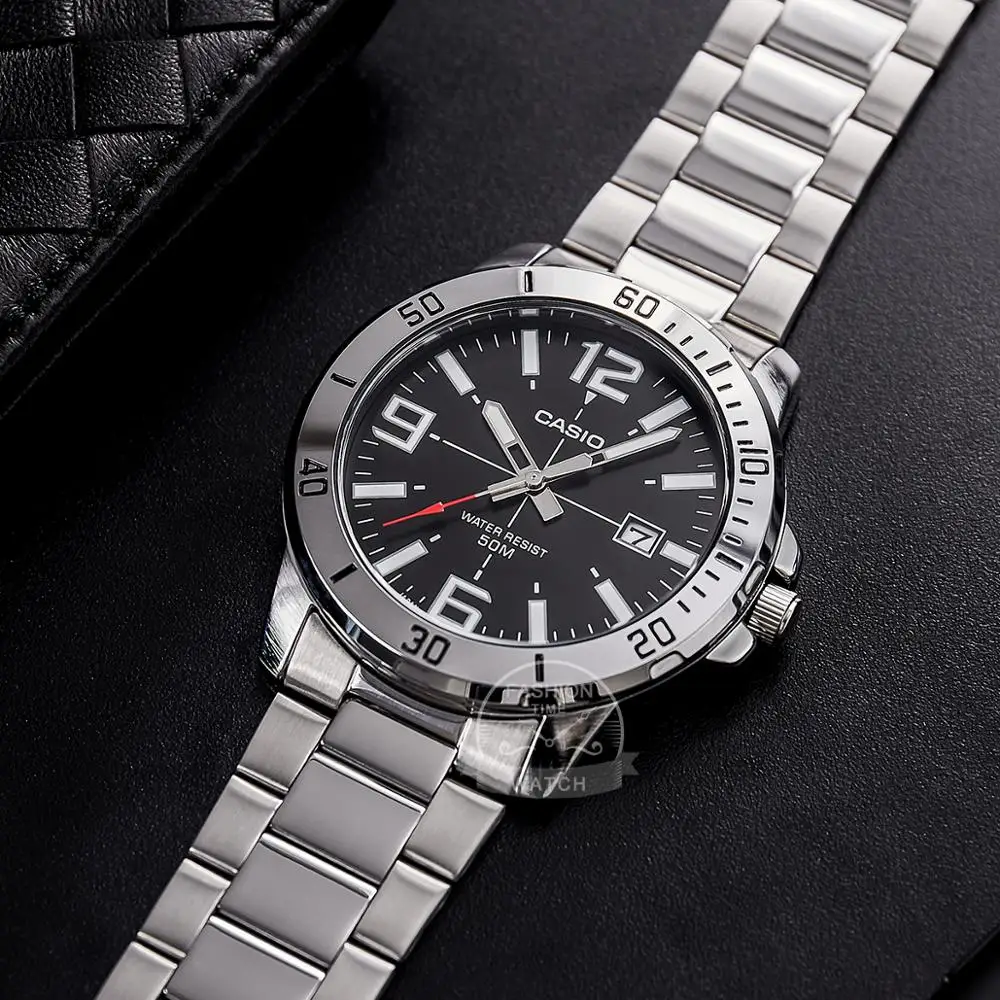 Casio Часы наручные часы для мужчин люксовый бренд набор кварцевые 50 м