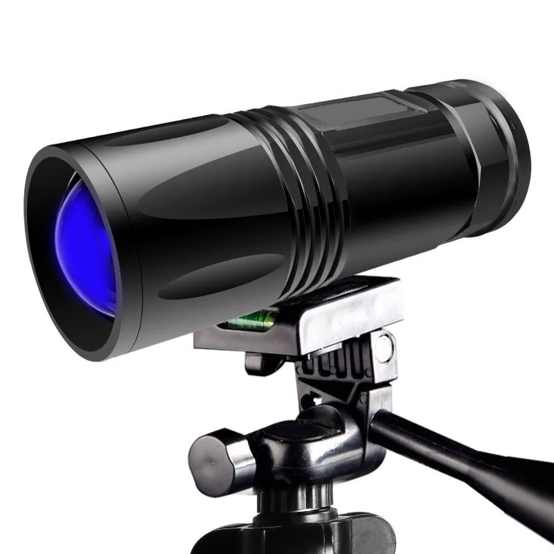 

LED Light Night Fishing Lamp High Power Charging Torchlight 4 Light Source White Blue Purple Yellow Fishing Lamp