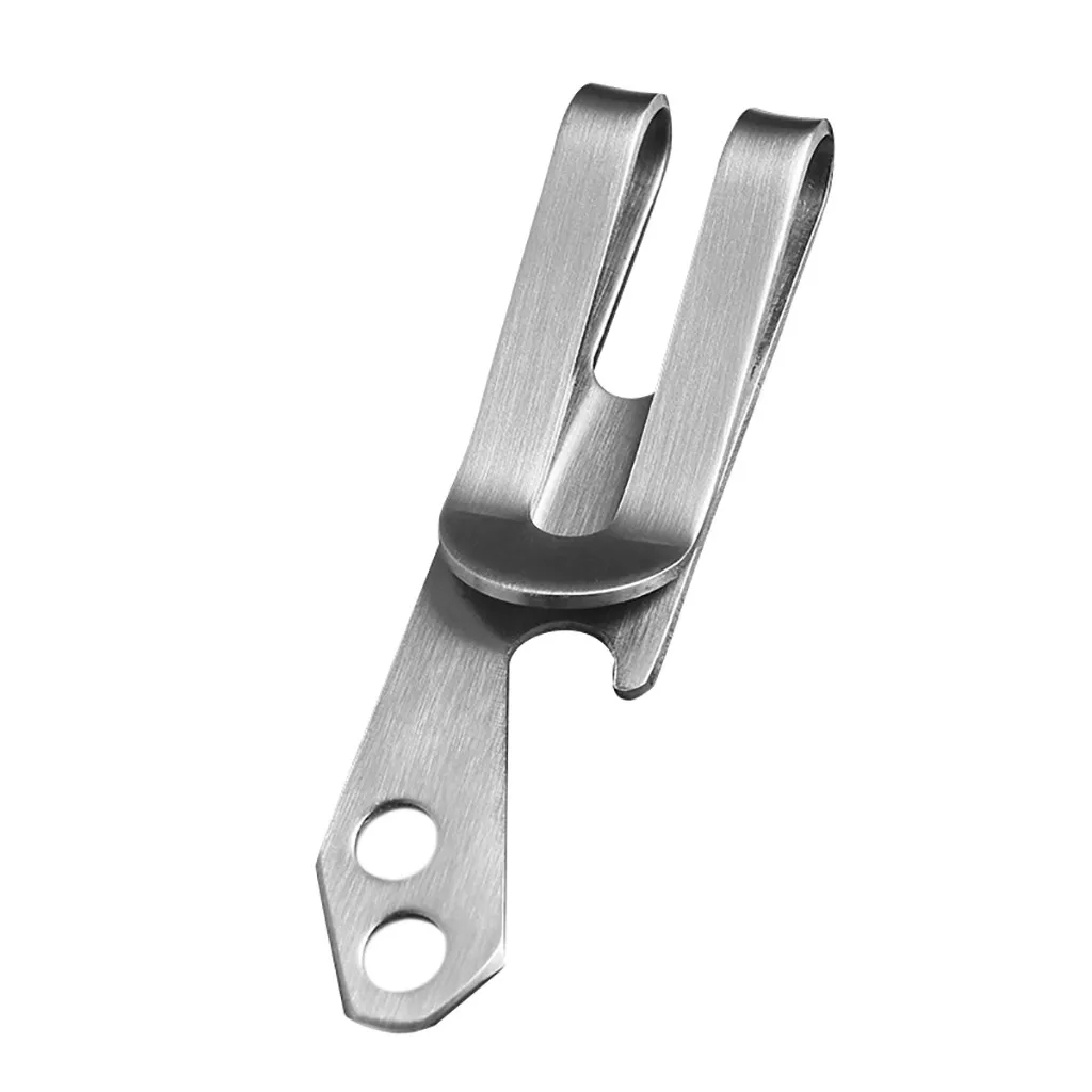 1 шт. новый металлический зажим для денег Карманный держатель бумажник