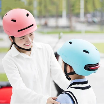 

Bicycle Helmet Smart Back LED Light Cycling Helmet for Man Women Scooter Skateboard EPS Breathable Ventilation Night Safe Riding