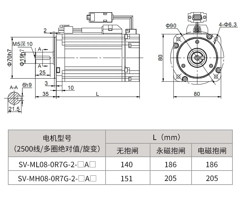 INVT SV-ML08-0R7G-2-9A-10