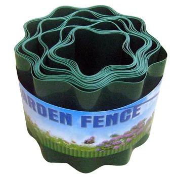 

Fence Durable Path Lawn Edging Insert Grass Wall Garden Decorative Palisade Flexible Ripple Shape Courtyard Easy Installation