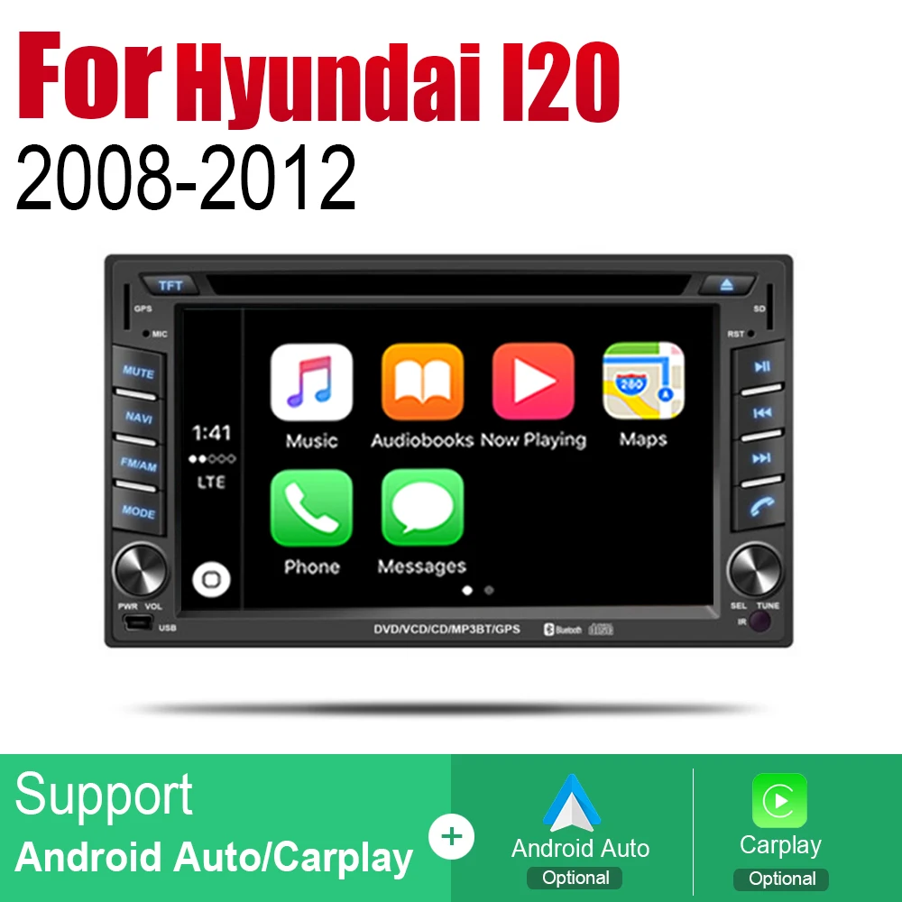Автомагнитола ZaiXi 2 Din Автомобильный dvd-плеер на основе Android для hyundai i20 Troy 2008~ 2012 gps Навигация BT Wifi карта мультимедийная система