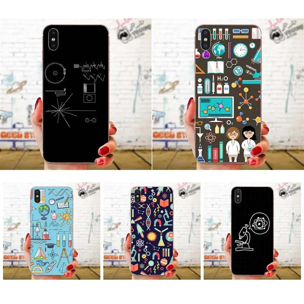 

Science Studies Icon Soft TPU Cases Capa Cover For Huawei Honor Mate 7 7A 8 9 10 20 V8 V9 V10 G Lite Play Mini Pro P Smart