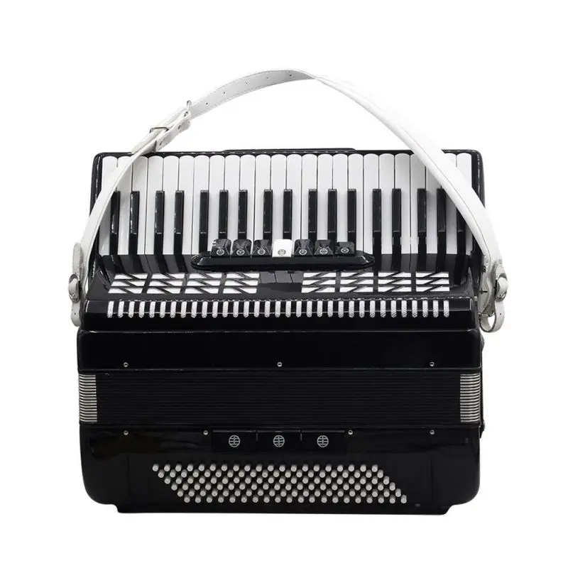  Professional Accordion Strap PU Thicken Sponge Core Adjustable Durable Musical Keyboard Instruments