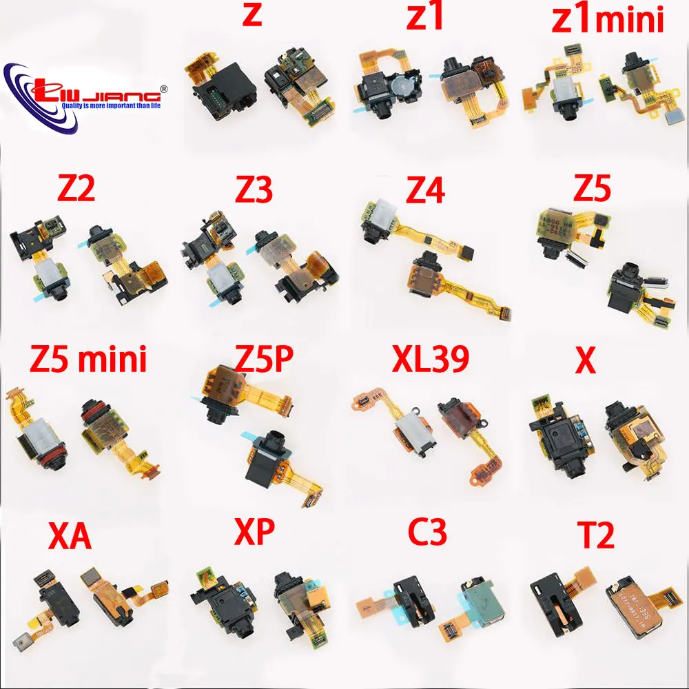 Разъем для наушников Sony Z1 Z2 Z3 Z4 Z5 XA XP|flex cable repair|repair partflex |