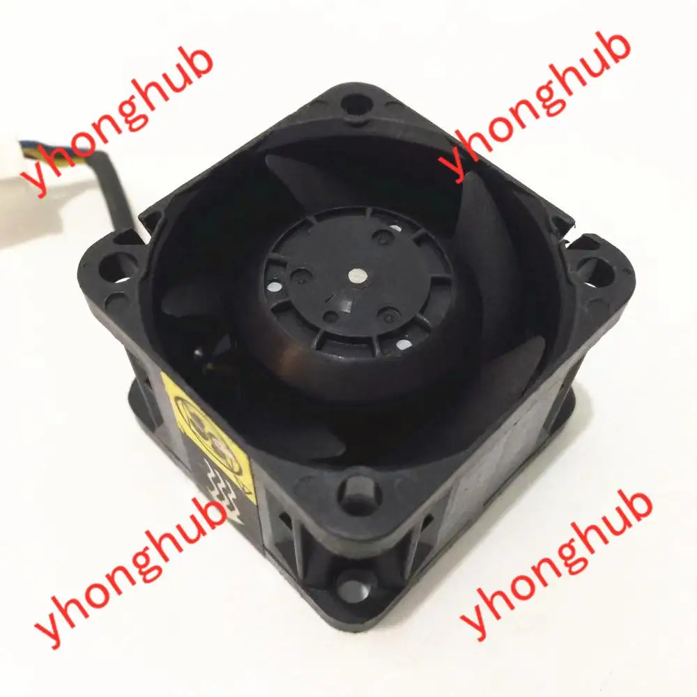Nidec V40S12BUB5 57 A052 DC 12V 0.53A 40x40x28 мм 4 провод Сервер вентилятор