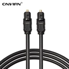 Cabo coaxial ótico de toslink spdif do cabo audio de digitas onvian para o cabo 360. 8m da fibra do soundbar do jogador de blu-ray do amplificador xbox 1/1