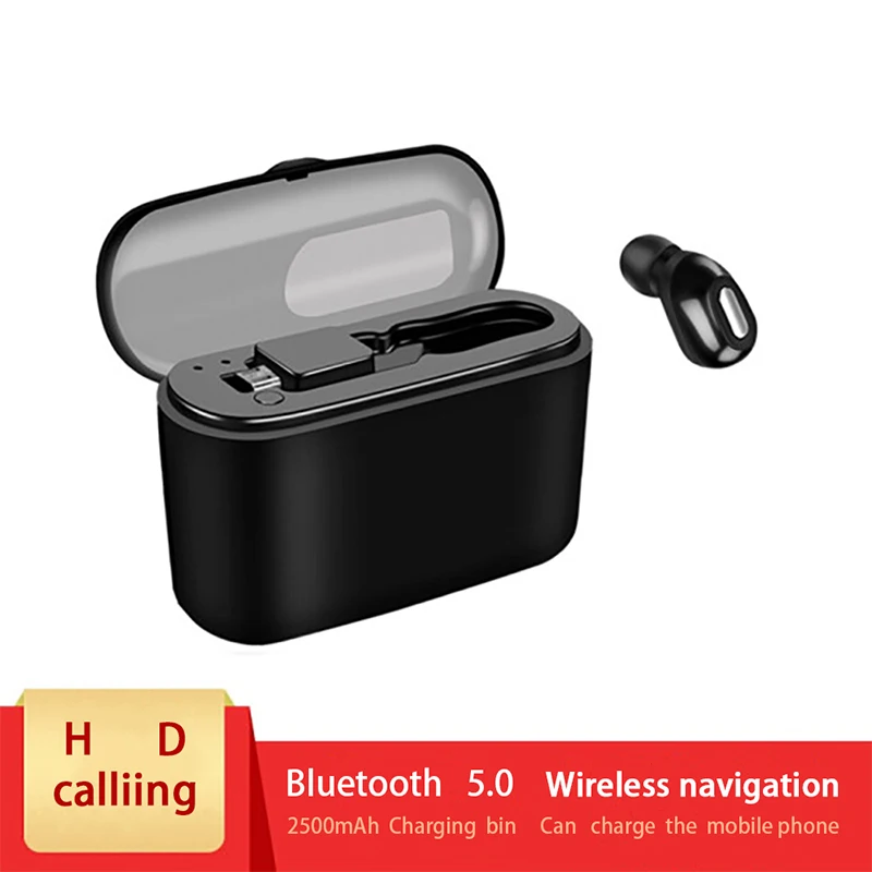 Bluetooth-гарнитура действительно Беспроводная мини-гарнитура с одним ухом