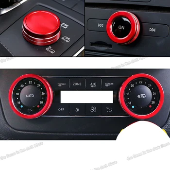

Lsrtw2017 Abs Car Volumn Driving Model Air Conditioning Switch Trims for Mercedes Benz GLE GLS class W166 X166 2013-2019