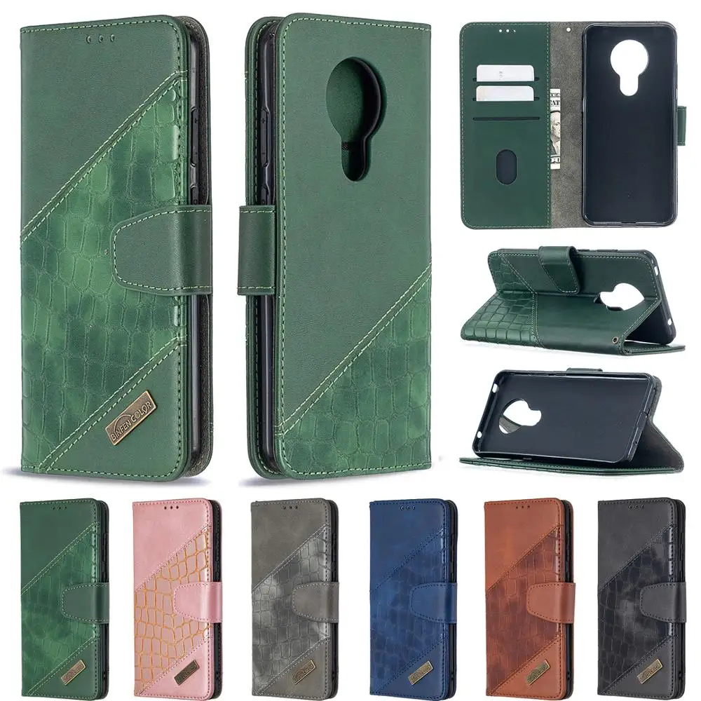 Phone Case For 5.3 TA-1234 TA-1223 TA-1227 Coque Business Leather on For Nokia 5.3 Cover Case Fundas