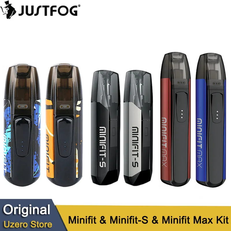 Original Justfog Minifit S Kit 420mah Battery 12w & Justfog Minifit Pod Kit & Justfog Minifit