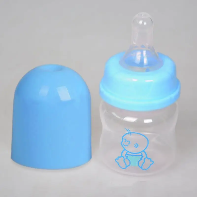 Маленькая бутылочка для малышей PP 60 мл, бутылочка для кормления, уход за ребенком(может также использоваться в качестве Бутылочки для домашних животных) 0-6 м