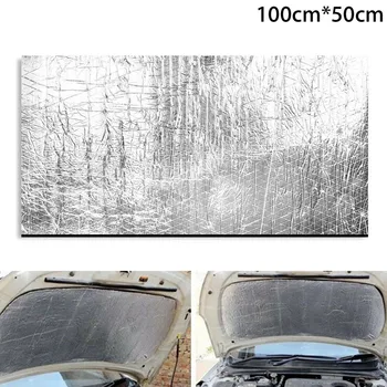 

Tools Car sound insulation Mat 100*50cm Waterproof Replacement Deadening