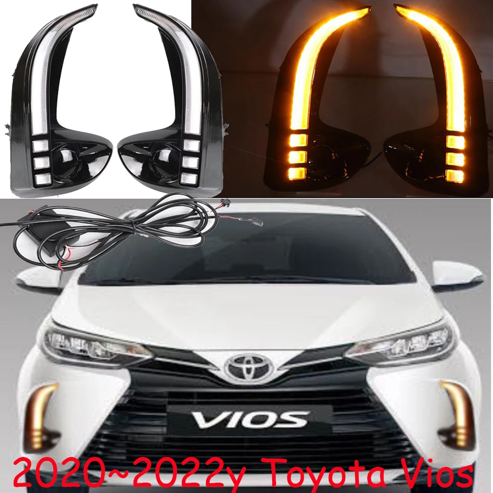 1 Набор автомобильный бампер светильник для toyota vios Дневной автомобильные