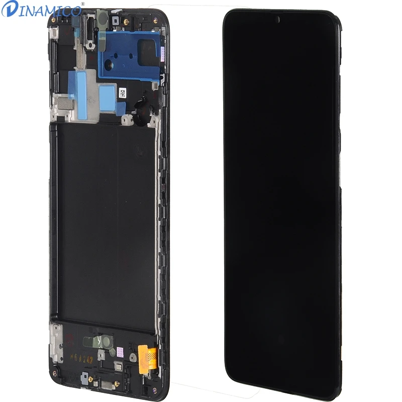 Dinamico для samsung Galaxy A70 ЖК A705 A705F SM-A705F дисплей сенсорный экран в сборе 6,7 дюймов A70 ЖК-экран с рамкой