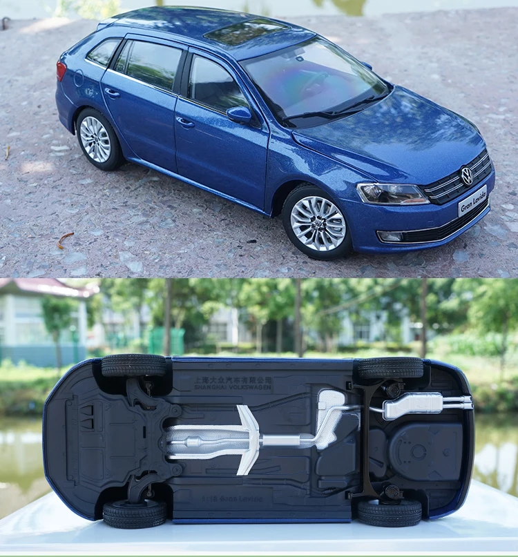 1:18 высокое тщательное VW Gran Lavida сплав модель автомобиля статические металлические модельные автомобили с оригинальной коробкой