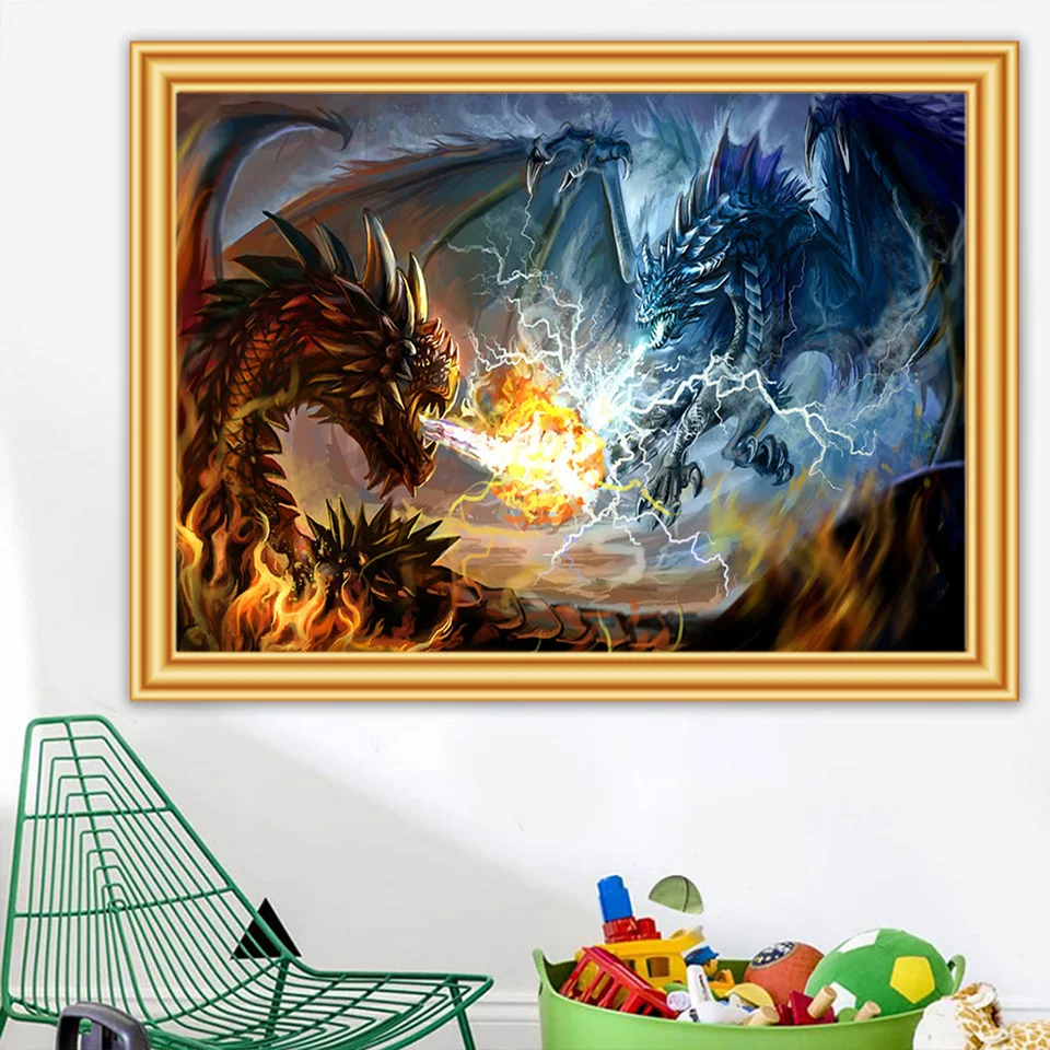 Lightning Dragon Vs Fire Dragon