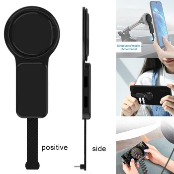 

Type-C Digital Audio Conversion Port Bracket Double Connector Plug and Play Compatible Digital and Analog Audio Headphones VDX