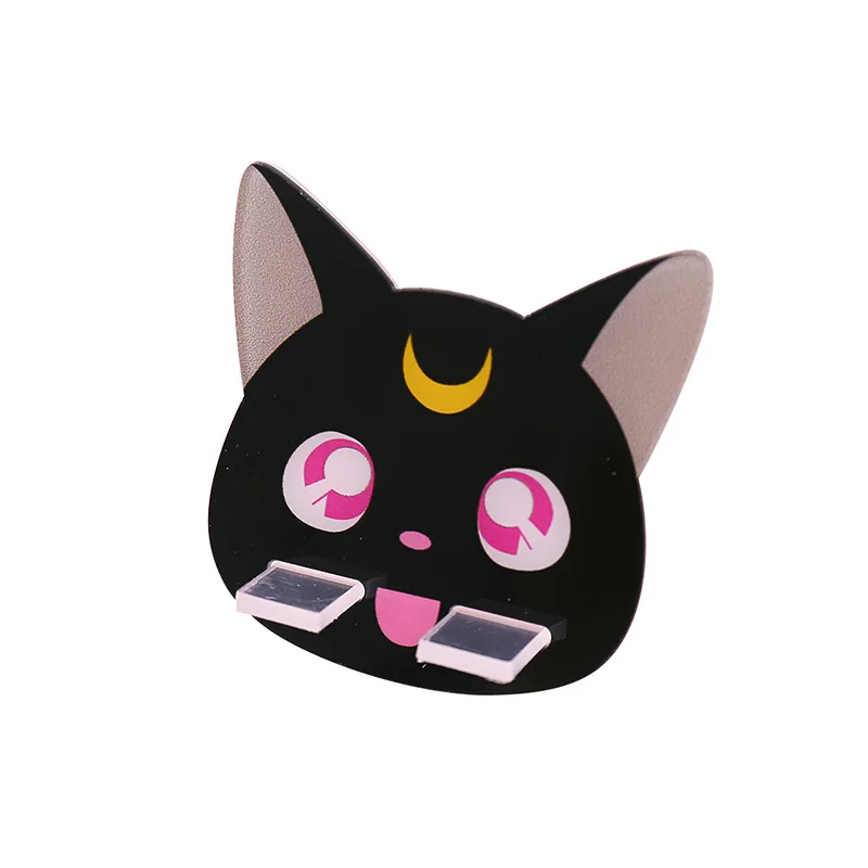 Сэйлор Мун Луна Кошка Cardcaptor карта Captor Sakura милый пластиковый держатель для мобильного телефона стол орнамент Косплей амулеты безделушки подарок