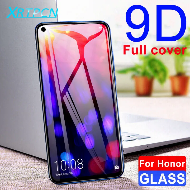 Закаленное стекло 9D для Huawei Honor 10 20 Lite V10 V20 10i 20i защитная пленка экрана 9X 8X 8A 8C