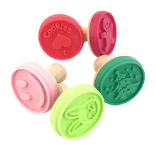 Силиконовая форма для печенья, штампа, торта, улыбающегося снеговика, рождественской елки, кролика, в форме сердца, для еды, помадки, шоколадных закусок