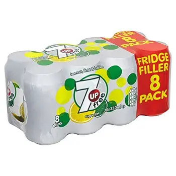 

7 Up Free (8x330ml) - Pack of 2