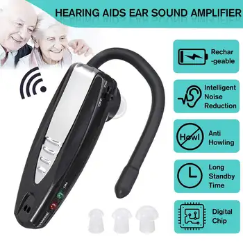 

NEW 1PCS Rechargeable Hearing Aid in Ear Hearing Aids Sound Amplifier Adjustable Ear Care Tool for Elderly