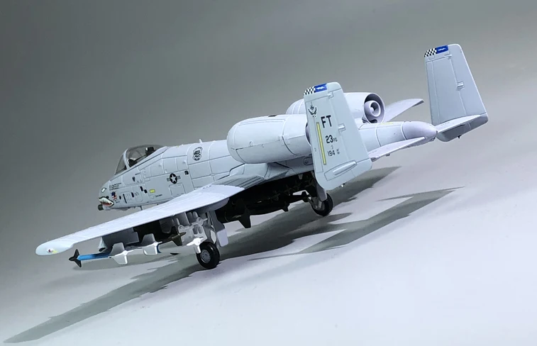 1:100 1/100 масштаб США A-10 Thunderbolt II Warthog Hog Штурмовик истребитель литой металлический самолет модель самолета детская игрушка для мальчика