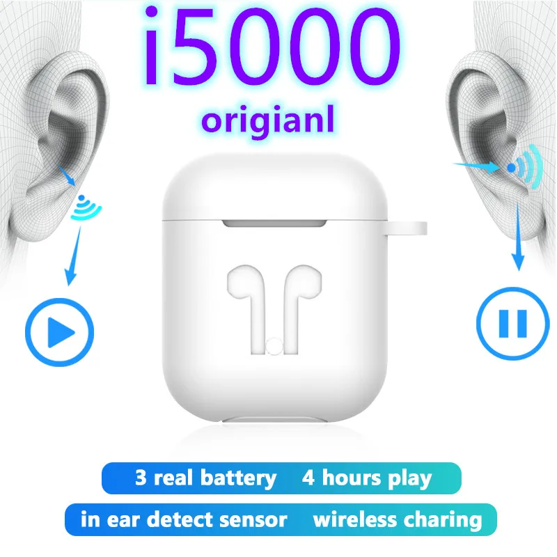 I5000 TWS 1:1 TWS Беспроводной наушники Bluetooth 6D бас наушники Pk i12 i60 i200 i500 i1000 i9000 i80 i40 i30 i111 i20 TWS