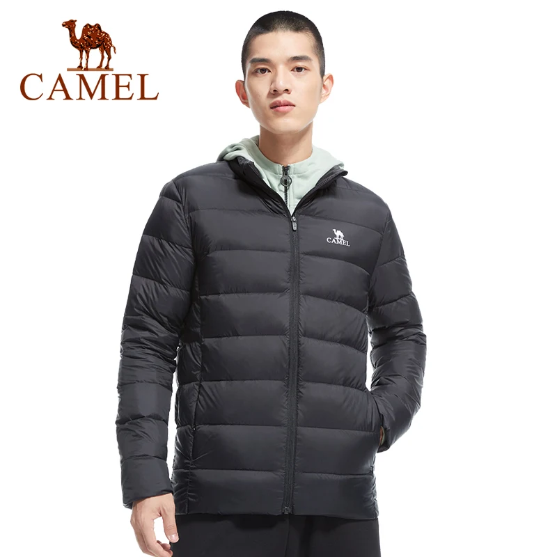 Couple Sports Down Jackets Men Women Outdoor Hiking Warmth Casual Lightweight Trekking Short Jacket for Men Coats