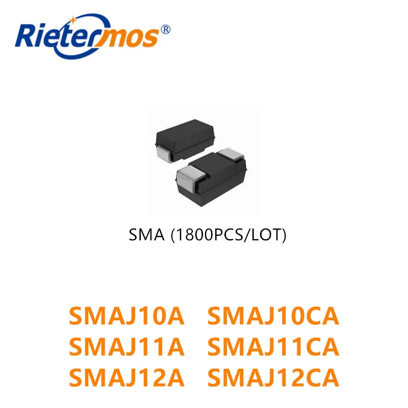 1800PCS SMAJ10 SMAJ10A SMAJ10CA SMAJ11 SMAJ11A SMAJ11CA SMAJ12 SMAJ12A SMAJ12CA SMA HIGH QUALITY | Электроника