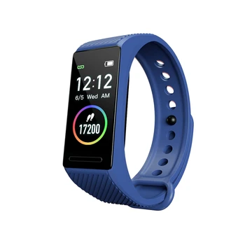 

TD18 Smart Bracelet Sports Pedometer Health Bracelet Heart Rate Waterproof Smart Wearable(Blue)