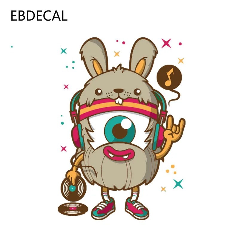 Ebdeckle мультфильм персонаж Дизайн Наклейка для Авто/бампер/окно/стены наклейка