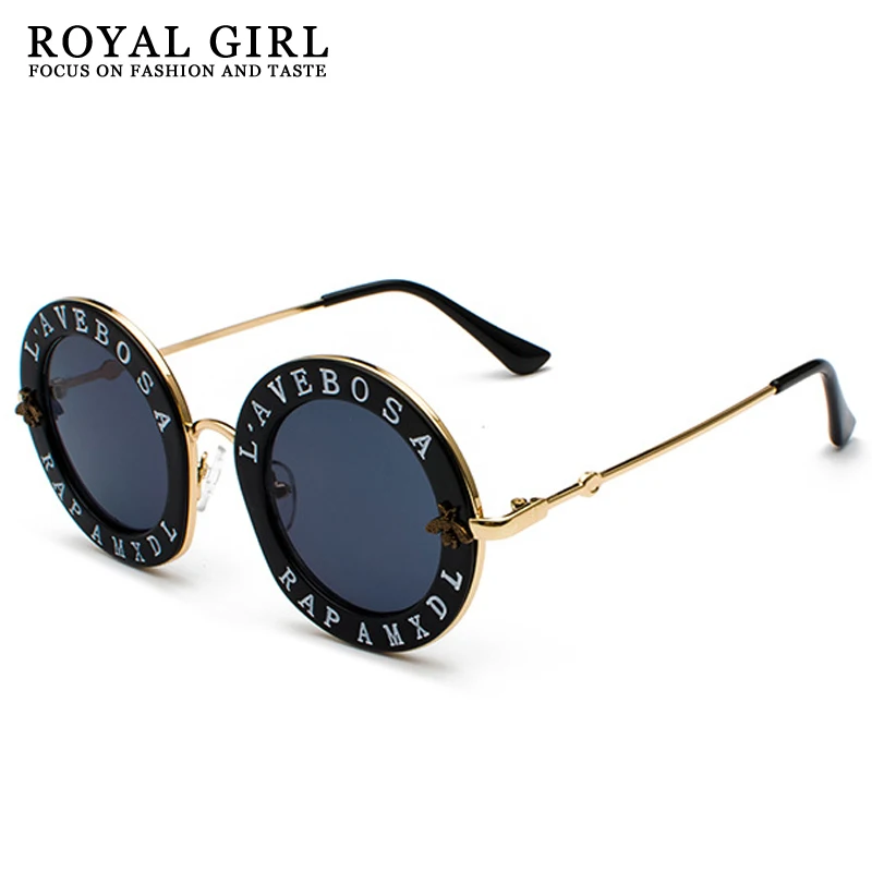 Солнцезащитные очки в металлической оправе для мужчин и женщин с круглыми