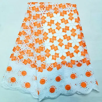

african fabric lace nigerian lace fabrics burnt orange lace voile coton suisse dubai fabric high quality 5yard