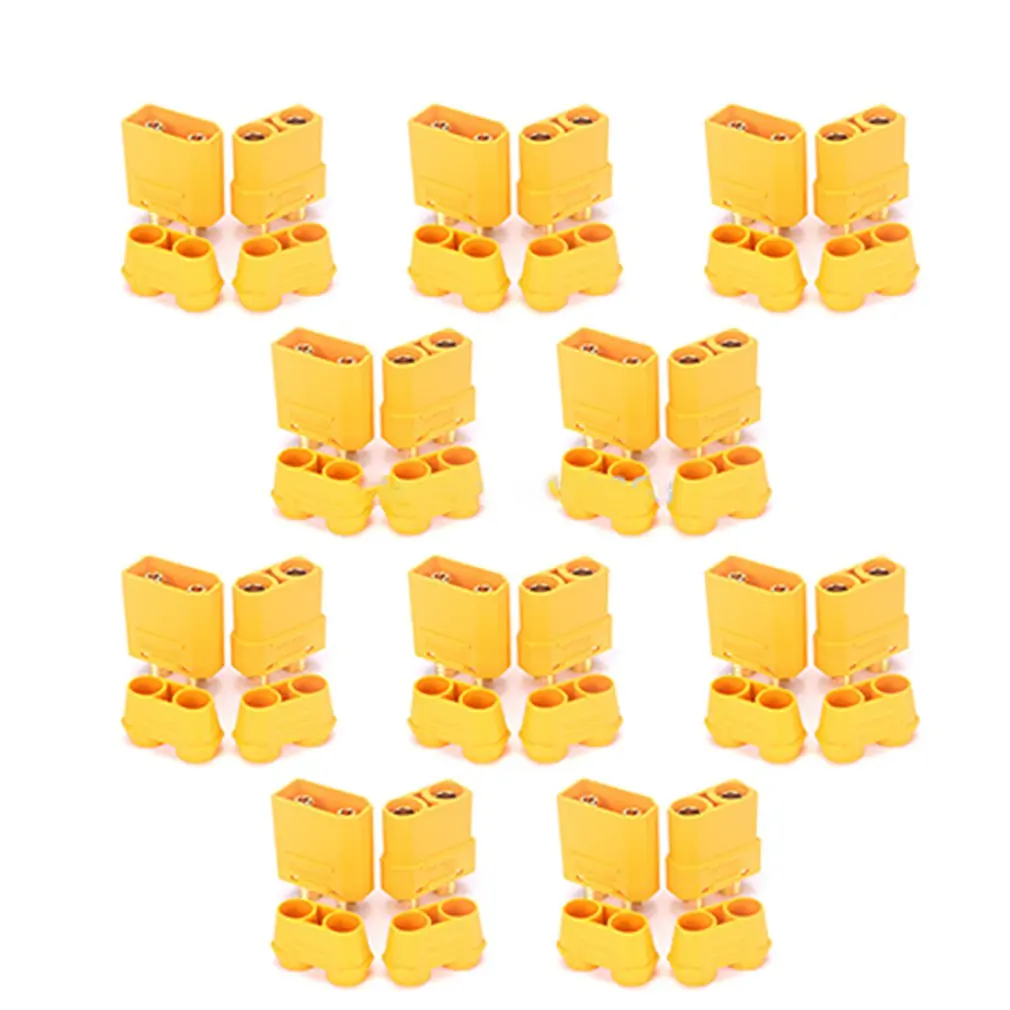 

Xt30/XT60/XT90 Plug Mini Connector Fireproof Flameproof Male And Female Plug Connector Connector Drone Connector
